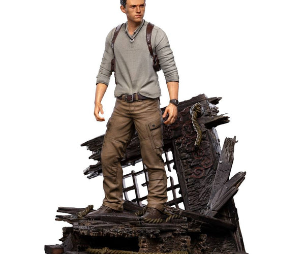 Uncharted Movie Art Scale Statue 1/10 Nathan Drake 20 cm – poptoys.it