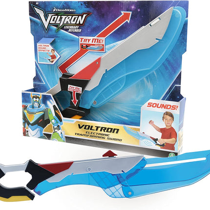 Espada electrónica transformable Voltron con efectos de sonido