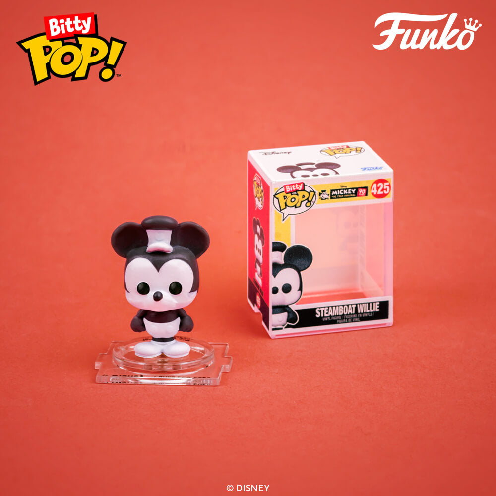 Funko Pop! Bitty Pop: Disney - Mickey Mouse, Minnie Mouse, Pluto and a  Mystery Bitty Pop! 4-Pack 