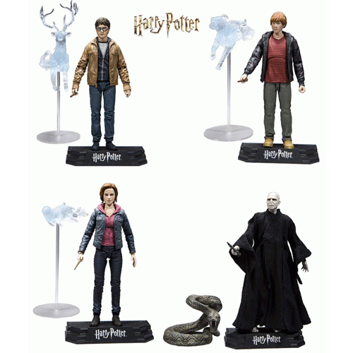 Harry Hermione Ron - Harry Potter - Figuras de Acción 10 cm - PVC