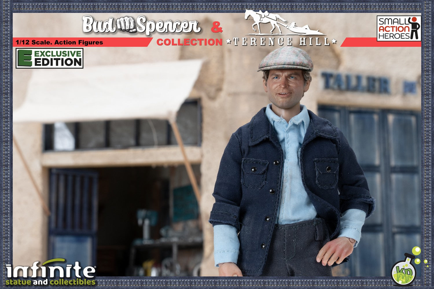 Bud Spencer & Terence Hill Action Figures - 24h delivery