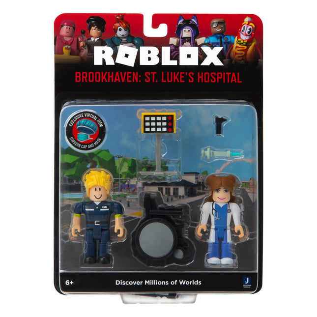 New in Box Roblox Brookhaven Hair and Nails Amp Action Figures